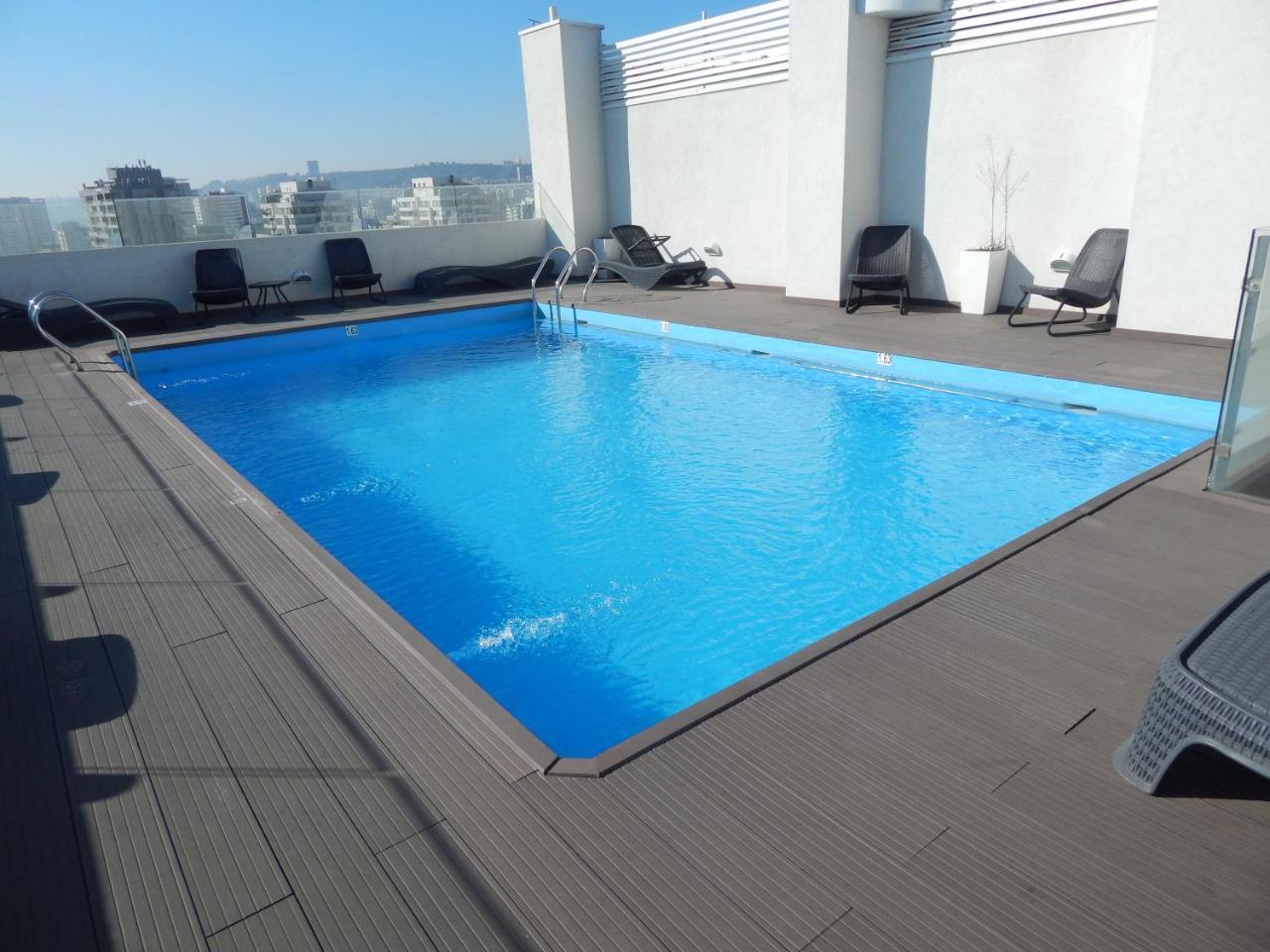 506 Apartamento Centro Vina del Mar Esterno foto